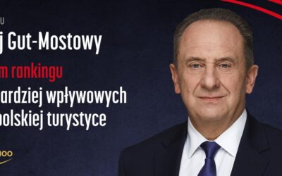Wiceminister Andrzej Gut-Mostowy po raz kolejny w gronie 100 najbardziej wpływowych osób w polskiej turystyce
